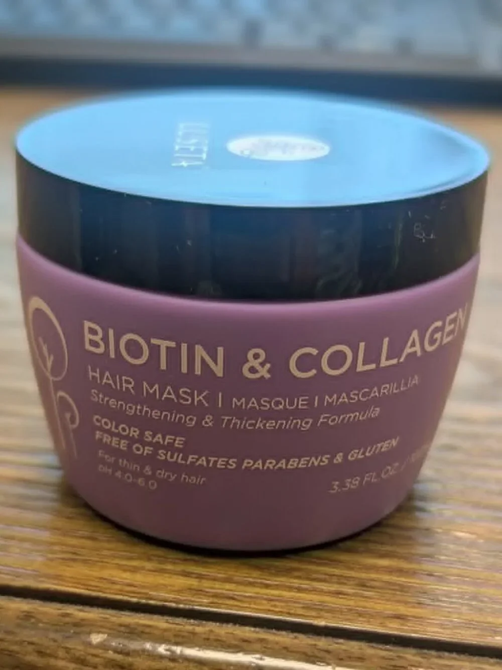 Luseta Biotin & Collagen Hair Mask 3.38 oz Travel Size Factory Sealed NEW